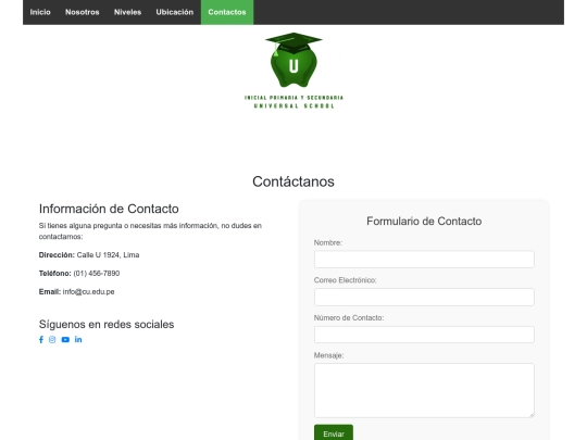 contactos screenshot