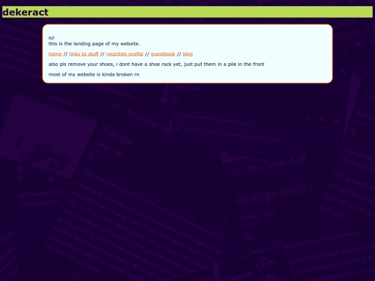 index screenshot