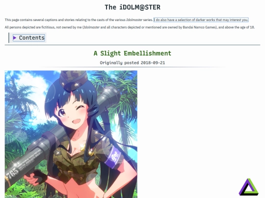 works/idolmaster screenshot