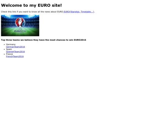 EURO screenshot