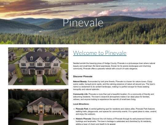 Pinevale screenshot