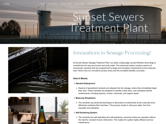 SewageTreatmentPlant screenshot