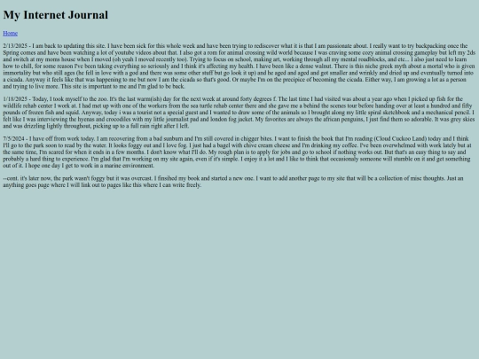 blog screenshot