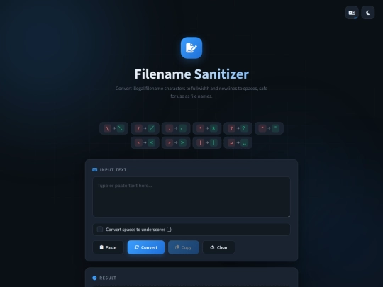 Filename_Tool_v1 screenshot