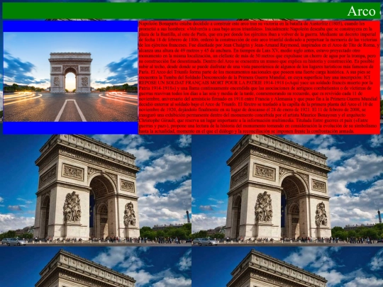 trabajofinal/arcodeltriunfo screenshot