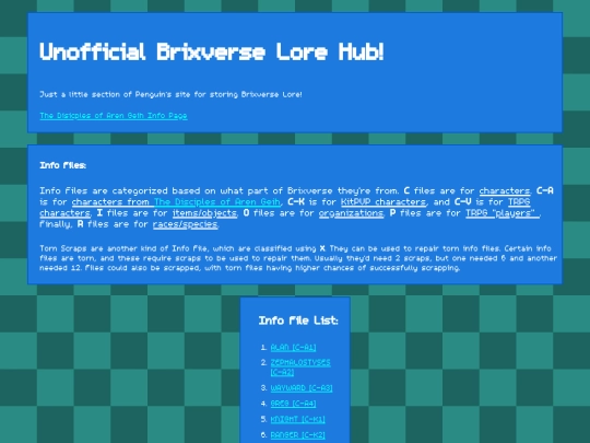 Brixverse_Lore_Home screenshot