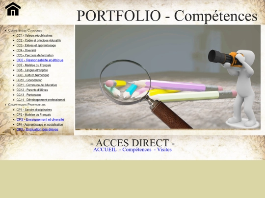 html/Competences screenshot