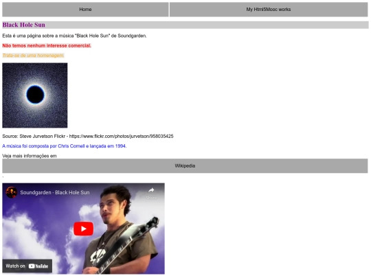 music/blackholesun screenshot