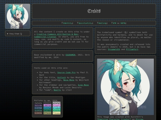 credits screenshot