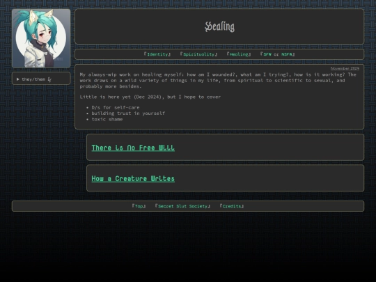 healing screenshot