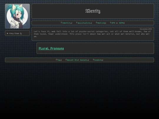 identity screenshot