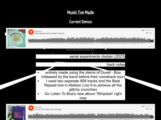 music screenshot