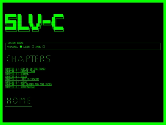 chapters screenshot