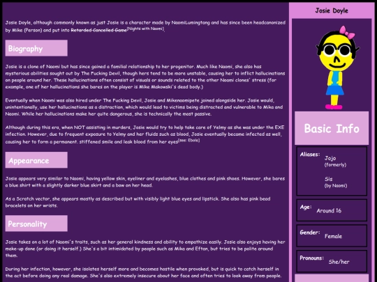 josie screenshot