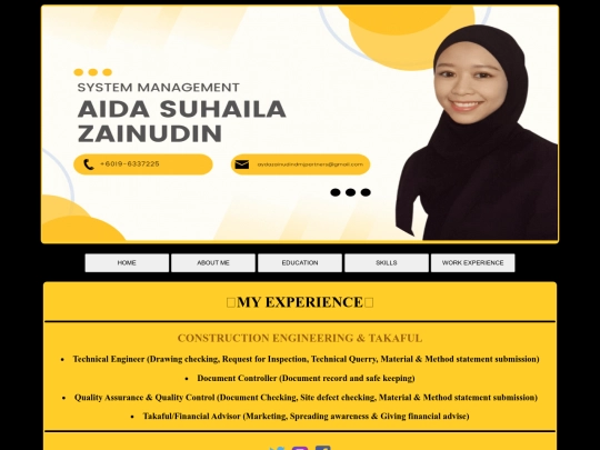 EXPERIENCE screenshot