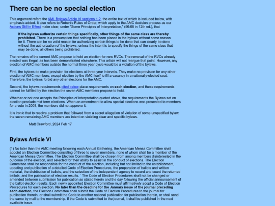 Tomis/special-elections screenshot