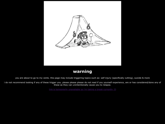 warning screenshot