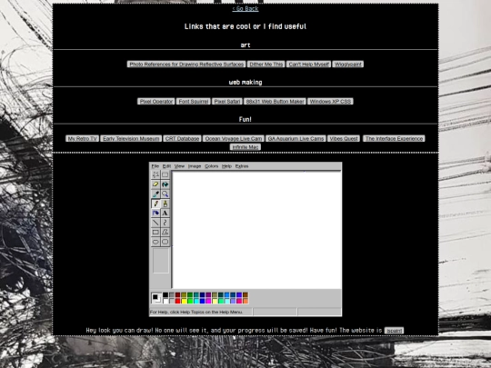 links screenshot