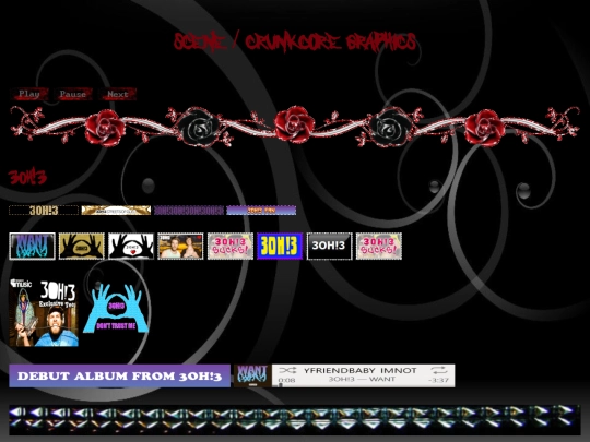 scenemusic screenshot