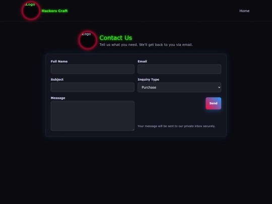 contact screenshot