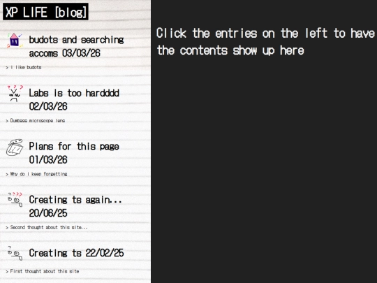 blog/Blog screenshot