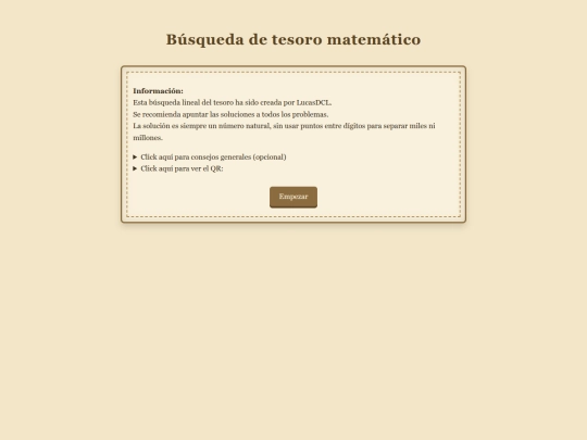 MUPES/tesoro_001 screenshot