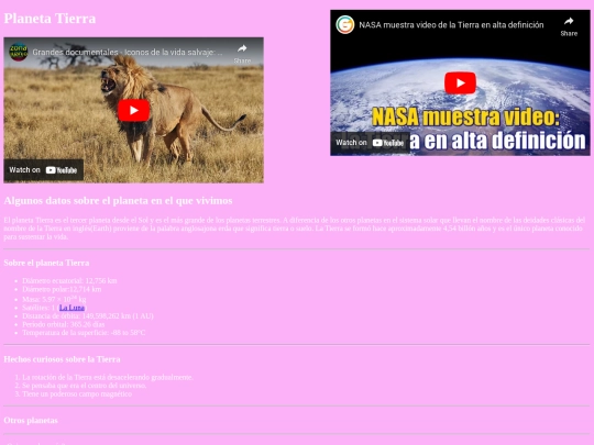 planeta tierra screenshot