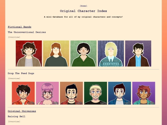 CharacterIndex screenshot