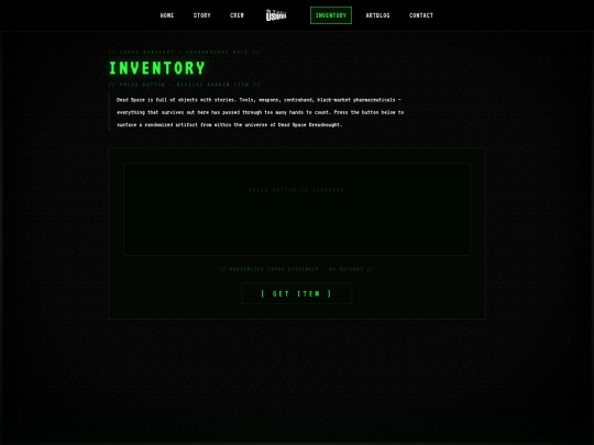 inventory screenshot