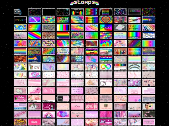 pages/graphics/stamps screenshot