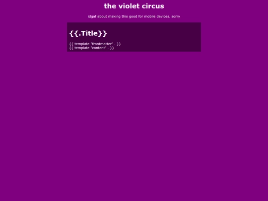 blogtemplate screenshot