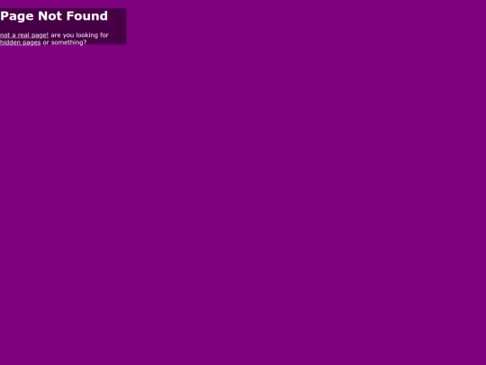 not_found screenshot