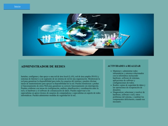 adminred screenshot
