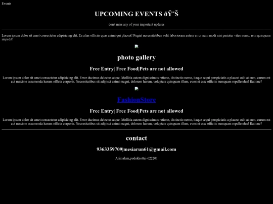 Event/event screenshot