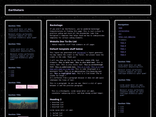 secretcodingtestpage screenshot