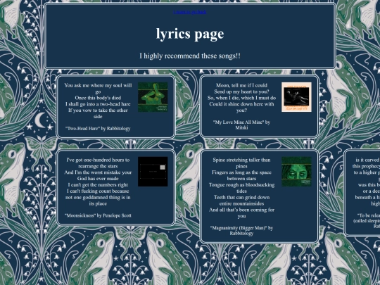 lyrics screenshot