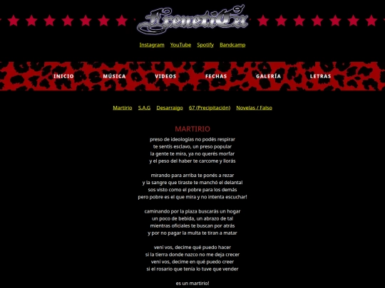 letras screenshot