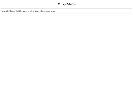 milky screenshot