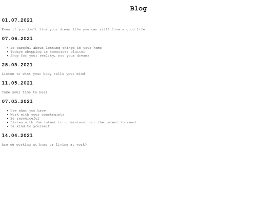 blog screenshot