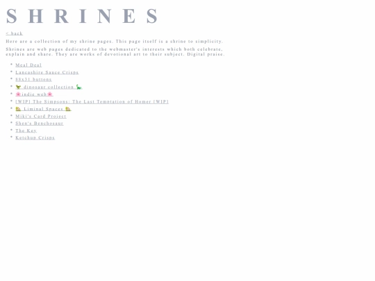 shrines screenshot
