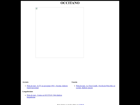 occitanoromance/aragones screenshot