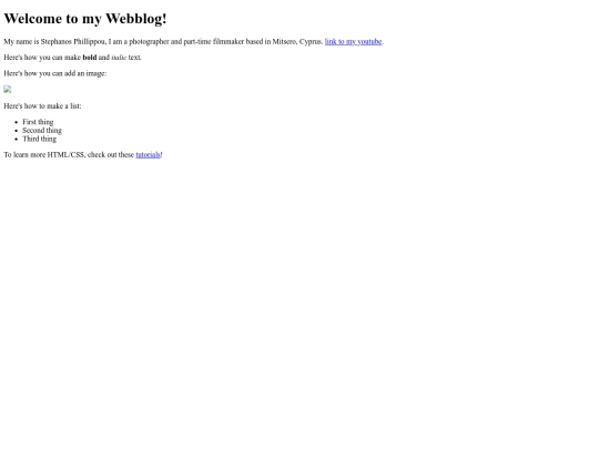 stephanosblog screenshot