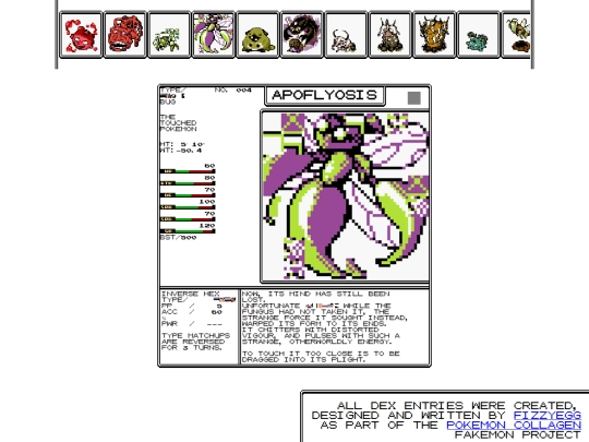 projects/collagen/pokedex screenshot