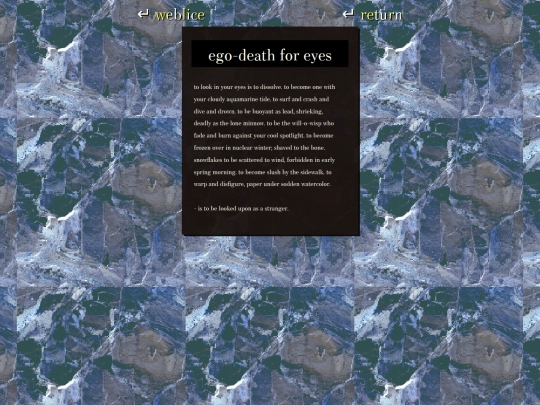 writings/egoeye screenshot