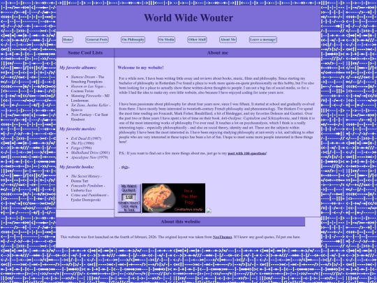 about-me screenshot