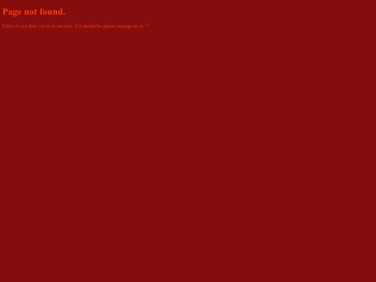 not_found screenshot