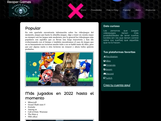 ReaperGames/html/popular screenshot