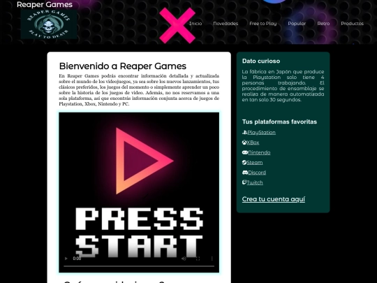 ReaperGames screenshot