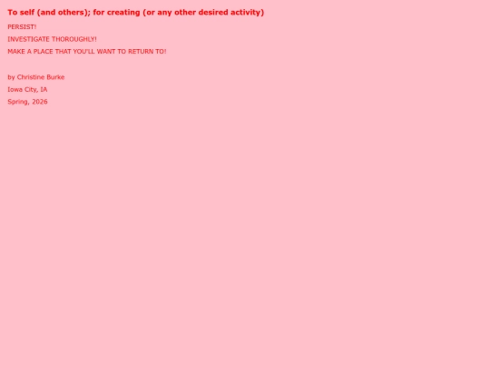 DigitalManifestosText/ToSelf screenshot