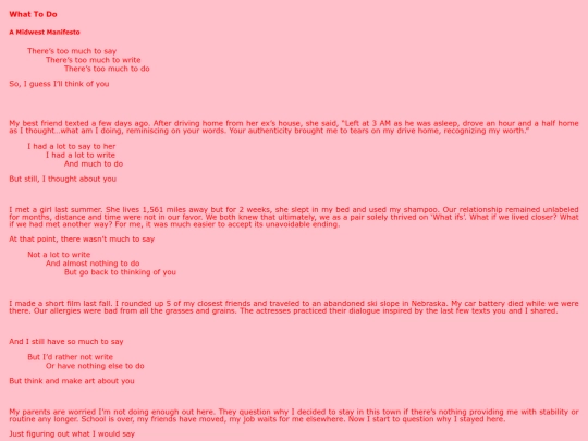 DigitalManifestosText/WhatToDo screenshot
